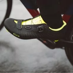 Fizik Tempo R5 Overcurve Road Sko -Cykler Salg Fizik Tempo R5 Overcurve Road Shoes Cycling Shoes Black Yellow 2019 TPR5OCMI1109041 12