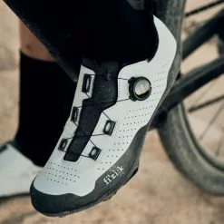 Fizik Terra Atlas Off Road Shoes -Cykler Salg Fizik Terra Atlas Off Road Shoes Cycling Shoes Grey Black 2022 TEX5BPR1K701048 4