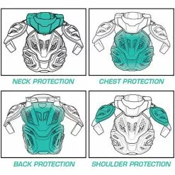 Leatt Fusion Vest 3.0 -Cykler Salg Leatt Fusion Vest 3 0 Internal Black 2017 1015400102 4