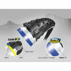 Michelin Force AM Competition MTB Dæk -Cykler Salg Michelin Force AM Competition MTB Tyre MTB Off Road Tyres Black 2017 85612 6