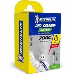 Michelin Air Comp Road Cykelslange (latex) -Cykler Salg Michelin AirComp Latex 60mm