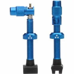 Nukeproof Universal Presta Tubeless Valves - Pair -Cykler Salg Nukeproof Universal Presta Tubeless Valves Pair Tyre Spares Blue FTWG18A 45LNF12R4BLU 0