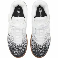 Crankbrothers Stamp Boa Flat Pedal Cycling Shoes (25th Anniversa 10 Crankbrothers Stamp Boa Flat Pedal Cycling Shoes (25th Anniversa -Cykler Salg Stamp BOA White Black Splatter Top Down